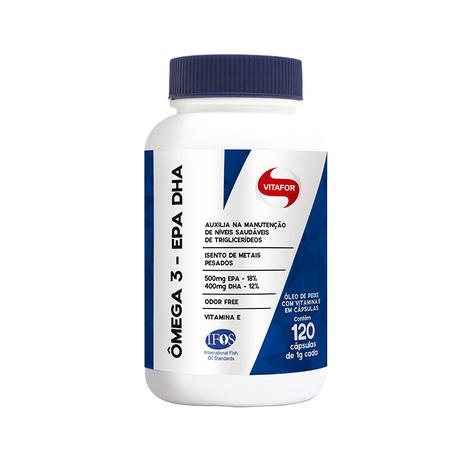 Menor preço em Ômega 3 EPA/DHA 120 cápsulas - Vitafor