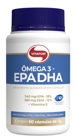 Ômega 3 EPA DHA C/60 Cápsulas 1g Original Vitafor é boa?