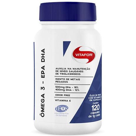Omega 3 EPA e DPH 120 Cápsulas - Vitafor é ruim? Omega 3 EPA e DPH 120 Cápsulas - Vitafor é boa?