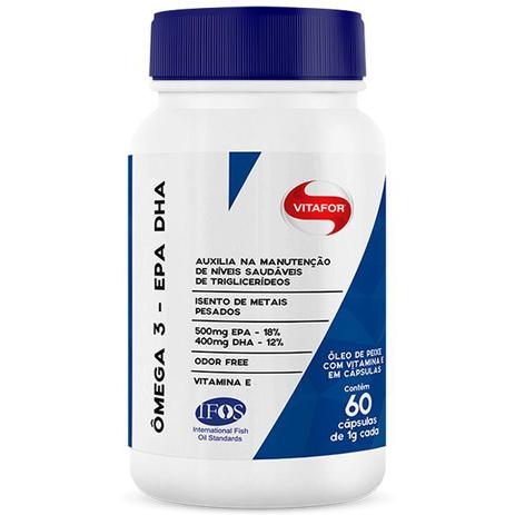 Omega 3 EPA e DPH 60 Cápsulas - Vitafor é ruim? Omega 3 EPA e DPH 60 Cápsulas - Vitafor é boa?
