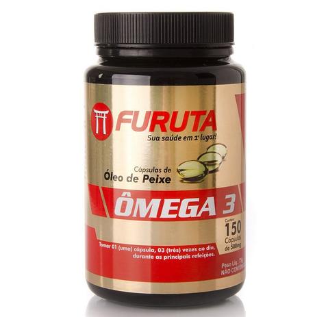 Ômega 3 Furuta - 500 mg 150 Cápsulas - Furuta alimentos é ruim? Ômega 3 Furuta - 500 mg 150 Cápsulas - Furuta alimentos é boa?