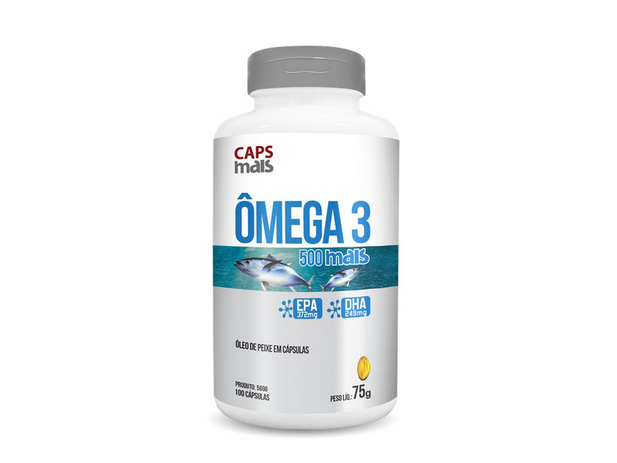 Ômega 3 Mais 500mg Chá Mais 60 cápsulas Menor preço em Ômega 3 Mais 500mg Chá Mais 60 cápsulas