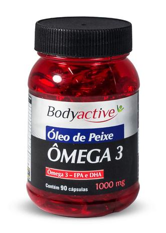 Ômega 3 Óleo de Peixe 1000 MG 90 Cápsulas Bodyactive é boa?