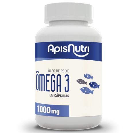 Ômega 3 Óleo de Peixe 1000mg Apisnutri 120 cápsulas Menor preço em Ômega 3 Óleo de Peixe 1000mg Apisnutri 120 cápsulas