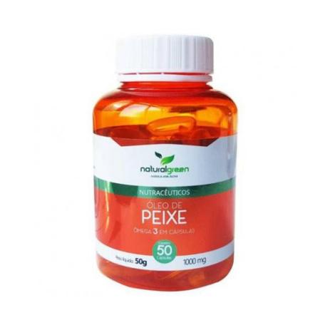 Ômega 3 Óleo de Peixe 50 Cápsulas de 1000mg Natural Green é ruim? Ômega 3 Óleo de Peixe 50 Cápsulas de 1000mg Natural Green é boa?