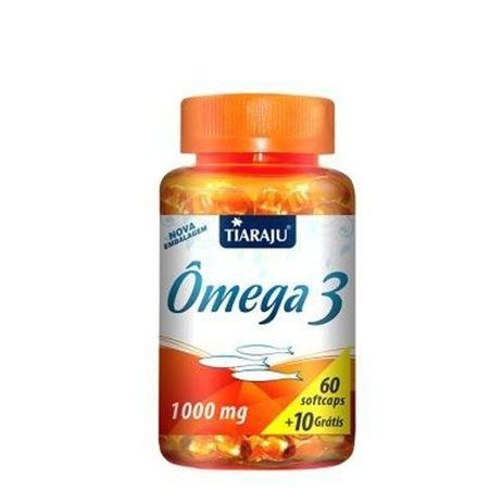 Ômega 3 Tiaraju 1000mg - 60 Cápsulas + Grátis 10 Cápsulas Menor preço em Ômega 3 Tiaraju 1000mg - 60 Cápsulas + Grátis 10 Cápsulas