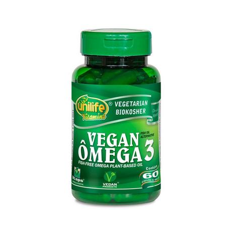 Ômega 3 Vegano - 60 Cápsulas - Unilife Menor preço em Ômega 3 Vegano - 60 Cápsulas - Unilife