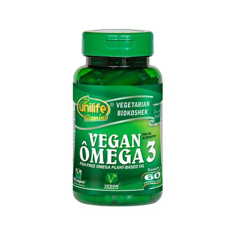 Ômega 3 Vegano Vegan 60 Cápsulas 480mg Unilife - Unilife vitamins Menor preço em Ômega 3 Vegano Vegan 60 Cápsulas 480mg Unilife - Unilife vitamins