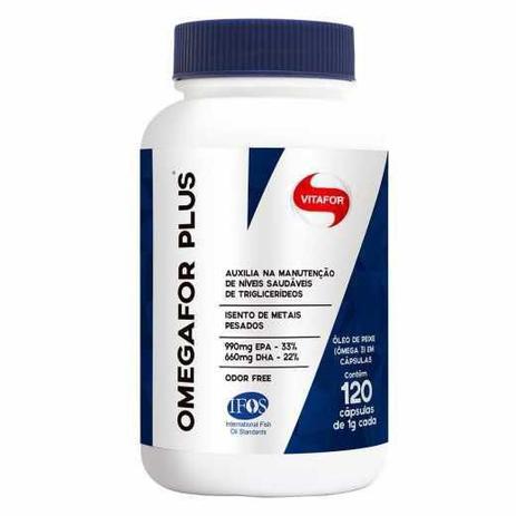 Omegafor Plus 1000mg 120 cápsulas - Vitafor Menor preço em Omegafor Plus 1000mg 120 cápsulas - Vitafor