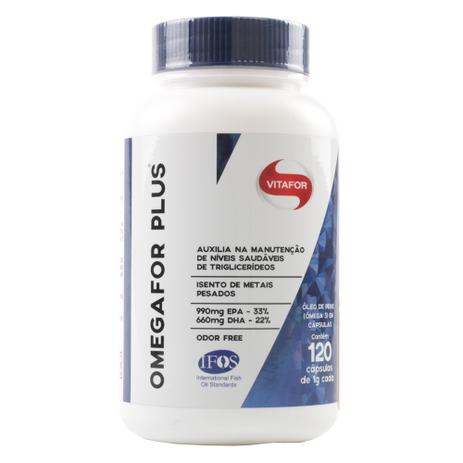 Ômegafor Plus - Ômega 3 Concentrado + EPA (990mg) DHA (660mg) 120 Cápsulas - Vitafor é boa?