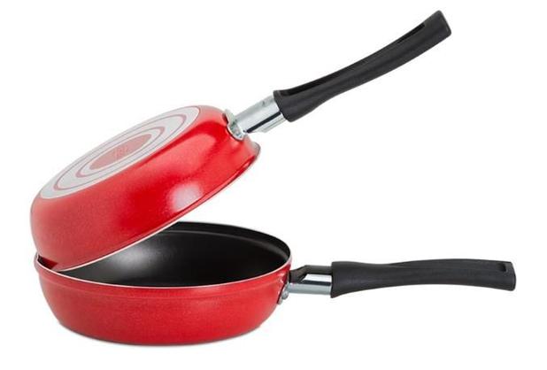 Omeleteira 18cm Teflon Garlic Vermelha Brinox - Não definido Menor preço em Omeleteira 18cm Teflon Garlic Vermelha Brinox - Não definido