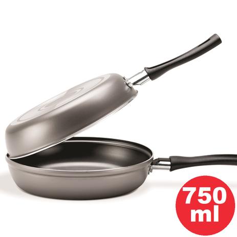 Omeleteira de Alumínio Prata 18cm(D)x7,5cm(A) 750ml Linha Chilli 7014/359 Brinox Menor preço em Omeleteira de Alumínio Prata 18cm(D)x7,5cm(A) 750ml Linha Chilli 7014/359 Brinox