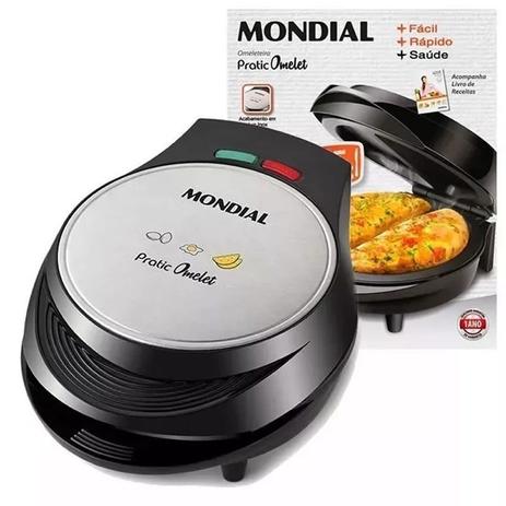Omeleteira Fritadeira Elétrica Ovos Duo Mondial 1000w Menor preço em Omeleteira Fritadeira Elétrica Ovos Duo Mondial 1000w