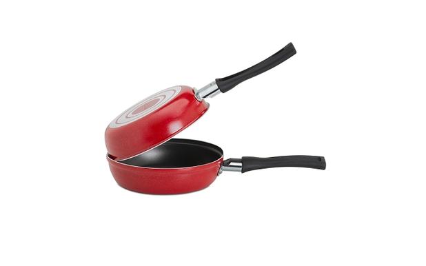 Omeleteira ø 14x7 cm - 0,4 l vermelho linha garlic brinox é boa?