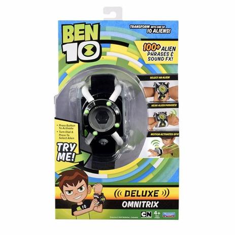 Omnitrix Deluxe Ben 10 - Sunny 1756 - Sunny brinquedos Menor preço em Omnitrix Deluxe Ben 10 - Sunny 1756 - Sunny brinquedos