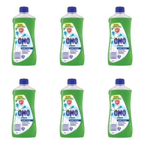 Omo Frescor Da Montanha Limpa Piso 450ml (Kit C/06) Menor preço em Omo Frescor Da Montanha Limpa Piso 450ml (Kit C/06)