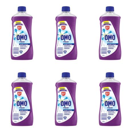 Omo Lavanda Limpa Piso 900ml (Kit C/06) Menor preço em Omo Lavanda Limpa Piso 900ml (Kit C/06)