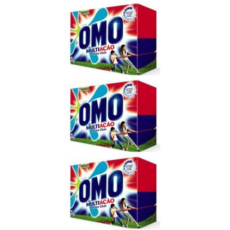 Omo Multiação Detergente Em Pó 1kg (Kit C/03) é boa?