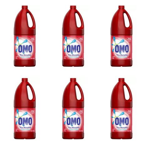 Omo Roupas Coloridas Tira Manchas 2 L (Kit C/06) Menor preço em Omo Roupas Coloridas Tira Manchas 2 L (Kit C/06)