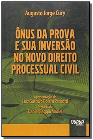 Onus da prova e sua inversao no novo direito proce - Jurua Menor preço em Onus da prova e sua inversao no novo direito proce - Jurua