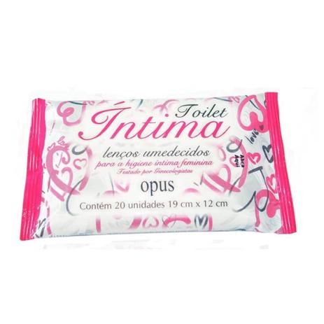 Opus Toilet Íntima Lenços Umedecidos C/20 Menor preço em Opus Toilet Íntima Lenços Umedecidos C/20