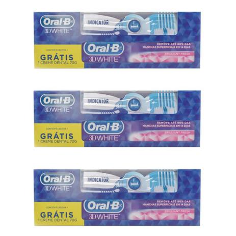 Oral B 3D Indicator Escova Dental + Creme Dental 70g (Kit C/03) é boa?