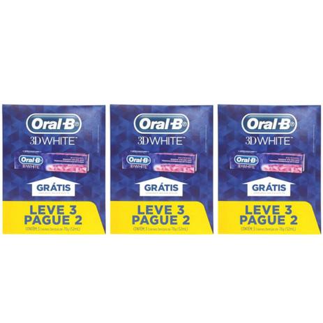 Oral B 3D White Creme Dental 3x70g (Kit C/03) é boa?