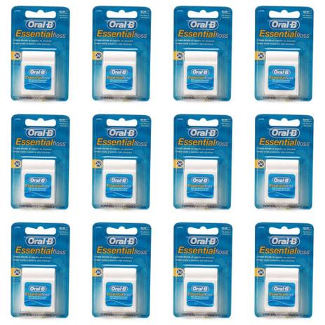 Oral B C/ Cera Fio Dental 25m (Kit C/12) é boa?