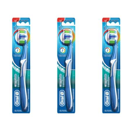 Oral B Complete 5 Escova Dental (Kit C/03) Menor preço em Oral B Complete 5 Escova Dental (Kit C/03)