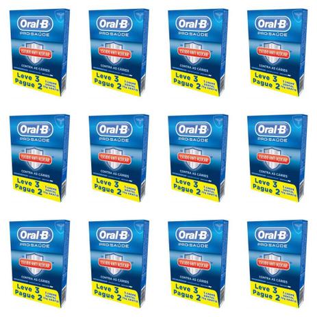 Oral B Pro Saúde Anti Açucar Creme Dental 70g (Kit C/12) Menor preço em Oral B Pro Saúde Anti Açucar Creme Dental 70g (Kit C/12)
