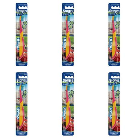 Oral B Stages Carros Escova Dental Infantil 5 A 7 Anos (Kit C/06) Menor preço em Oral B Stages Carros Escova Dental Infantil 5 A 7 Anos (Kit C/06)