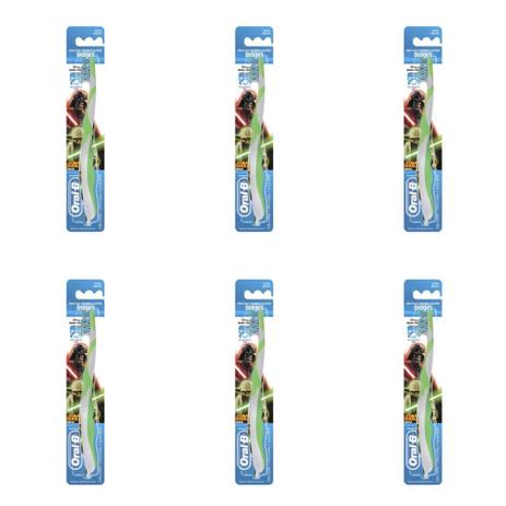 Oral B Stages Star Wars Escova Dental Infantil (Kit C/06) Menor preço em Oral B Stages Star Wars Escova Dental Infantil (Kit C/06)