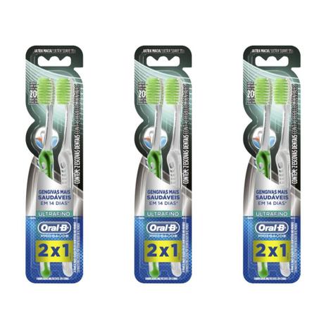 Oral B Ultrafina Escova Dental C/2 (Kit C/03) Menor preço em Oral B Ultrafina Escova Dental C/2 (Kit C/03)