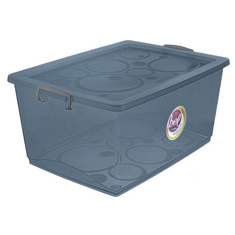 Organizador Bel 60L Grafite Ordene Menor preço em Organizador Bel 60L Grafite Ordene