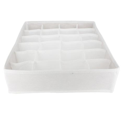 Organizador Calcinhas Cuecas 24 colméias - TNT Branco - H. U. CONFECCAO Menor preço em Organizador Calcinhas Cuecas 24 colméias - TNT Branco - H. U. CONFECCAO
