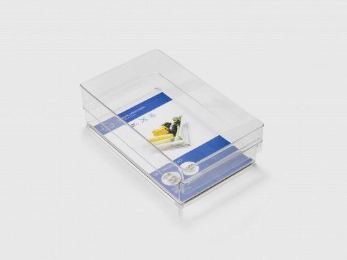 Menor preço em Organizador Clear Multiuso Empilhável  37x21x10 Benfacil 178002 - Casa Max