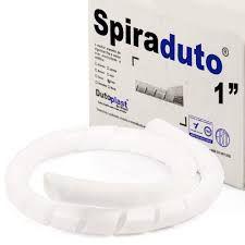 Organizador De Fios E Cabos Espiral 1” 5Mt - Dutoplast Menor preço em Organizador De Fios E Cabos Espiral 1” 5Mt - Dutoplast