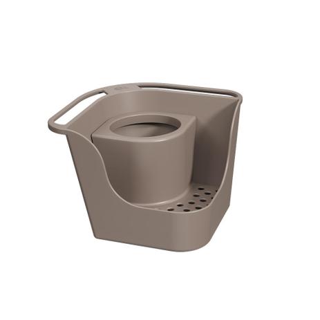Organizador de Pia Flex Basic 16,6 x 16,6 x 12 cm Warm Gray - Coza - Brinox Menor preço em Organizador de Pia Flex Basic 16,6 x 16,6 x 12 cm Warm Gray - Coza - Brinox