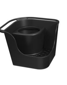 Organizador de Pia Flex Preto Coza - Brinox Menor preço em Organizador de Pia Flex Preto Coza - Brinox
