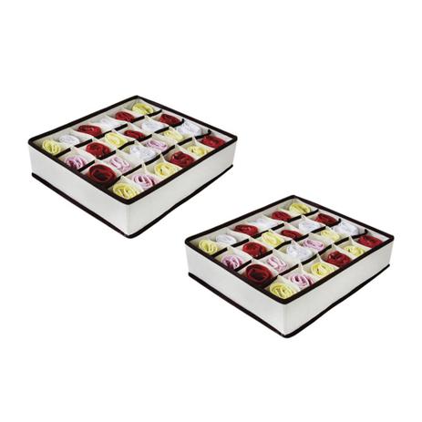 Organizador de Roupa Intima para Gavetas- kit com 2 unids. - Vb home Menor preço em Organizador de Roupa Intima para Gavetas- kit com 2 unids. - Vb home