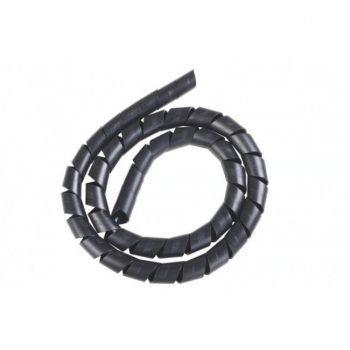 Organizador Fios E Cabos Espiral Spiraduto 1/8 - Preto - 5 Metros - Dutoplast Menor preço em Organizador Fios E Cabos Espiral Spiraduto 1/8 - Preto - 5 Metros - Dutoplast
