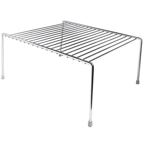 Organizador Grande Armário Bancada Prateleira Aramado 40cm - Zanline Menor preço em Organizador Grande Armário Bancada Prateleira Aramado 40cm - Zanline