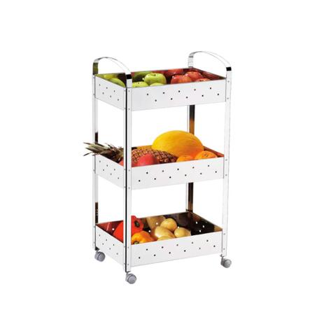 Organizador Inox 40 x 28 x 77 cm Suprema - Brinox Menor preço em Organizador Inox 40 x 28 x 77 cm Suprema - Brinox