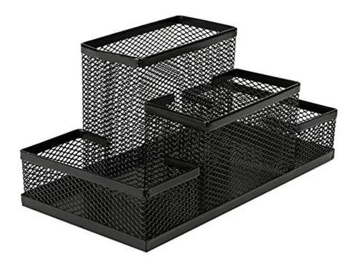 Organizador mesa mod 01 preto - SZ Menor preço em Organizador mesa mod 01 preto - SZ