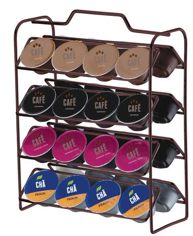 Organizador P/ Capsulas De Café Compatível com Dolce Gusto Bronze 1145BZ Aramados Future Menor preço em Organizador P/ Capsulas De Café Compatível com Dolce Gusto Bronze 1145BZ Aramados Future