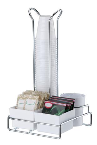 Organizador P/ Copos Descartáveis 50/80ml, Sachês De Açúcar/Adoçante E Mexedor - Branco - FT1151BC - Future Menor preço em Organizador P/ Copos Descartáveis 50/80ml, Sachês De Açúcar/Adoçante E Mexedor - Branco - FT1151BC - Future