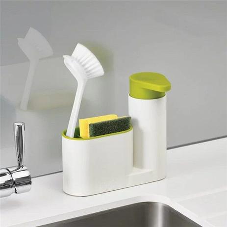 Organizador p/ Pias Higiênico c/ Dispenser de Sabão Cozinha - Dms shop Menor preço em Organizador p/ Pias Higiênico c/ Dispenser de Sabão Cozinha - Dms shop