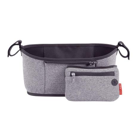 Organizador para carrinho Skip Hop - Stroller Organizer - Linha On The Go - Estampa Heather Grey Menor preço em Organizador para carrinho Skip Hop - Stroller Organizer - Linha On The Go - Estampa Heather Grey
