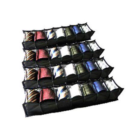 Organizador para Gavetas em TNT Preto kit com 4 Peças - Vb Home Menor preço em Organizador para Gavetas em TNT Preto kit com 4 Peças - Vb Home