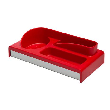 Organizador para Pia Brinox Multiuso Vermelho Menor preço em Organizador para Pia Brinox Multiuso Vermelho